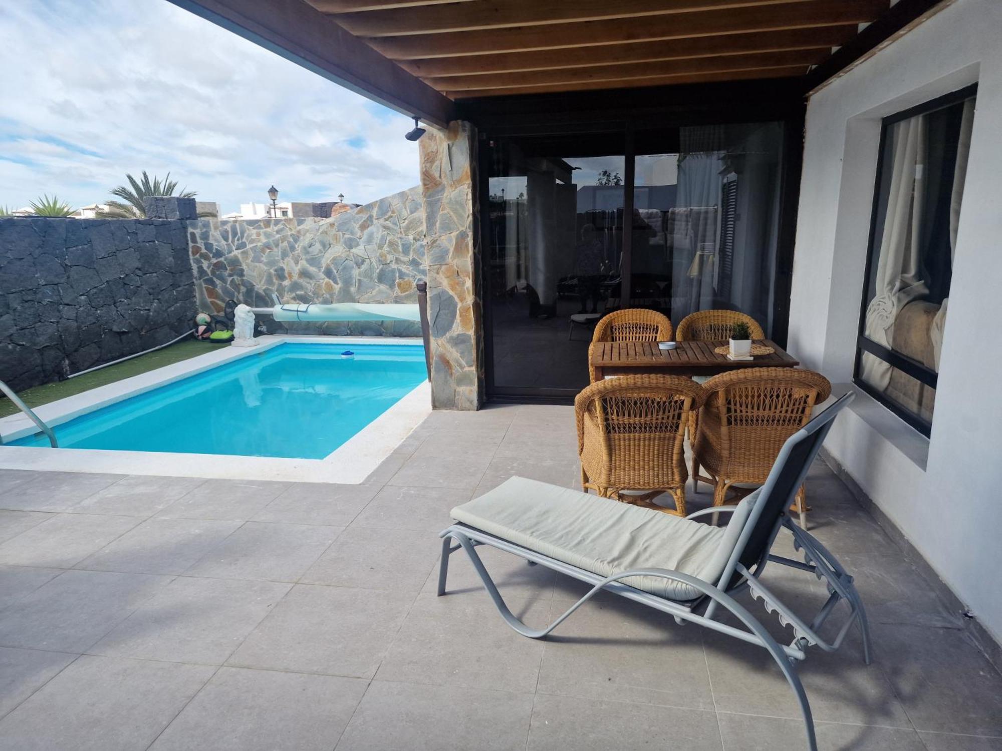 Villa Martha Casa Principal Anexa Playa Blanca  Exterior foto