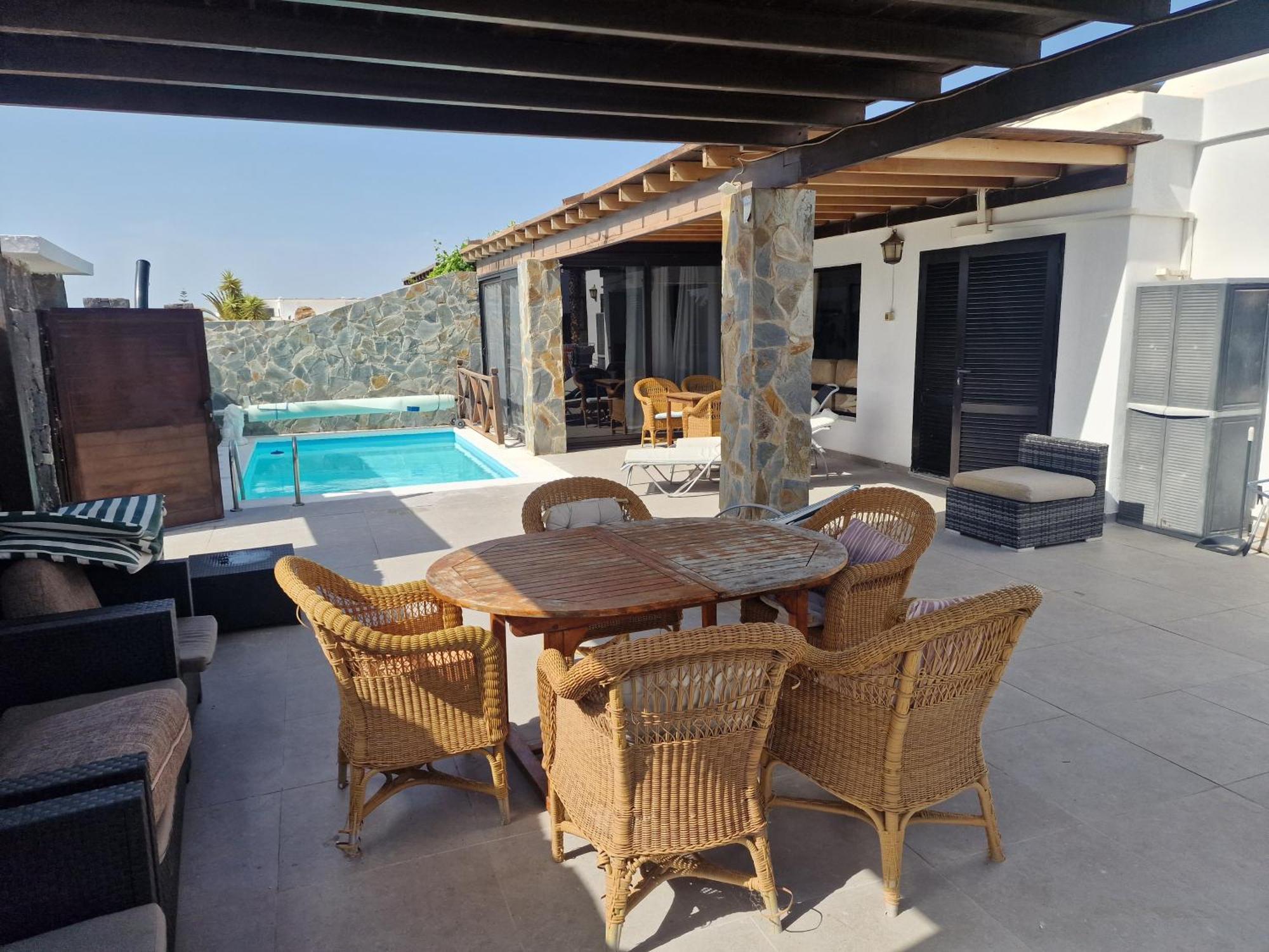 Villa Martha Casa Principal Anexa Playa Blanca  Exterior foto